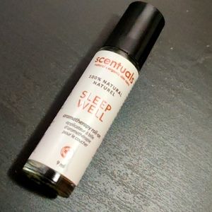 Natural organic skin care night sleep roll on